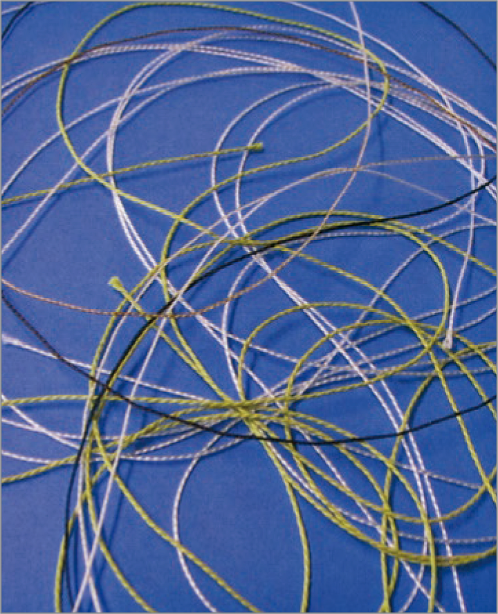 ゴム補強用各種繊維イメージ